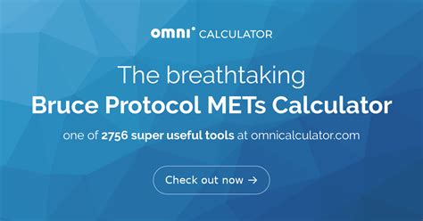 bruce protocol stress test calculator.